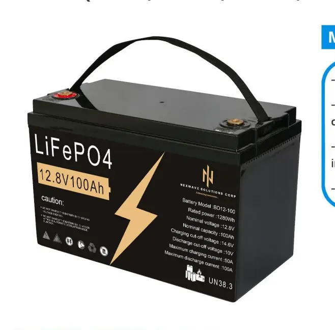 LifePO4 Battery 25.6V